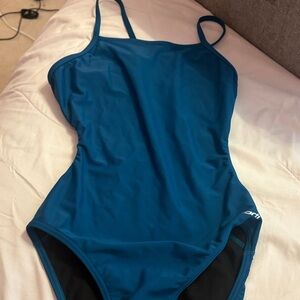Women’s Blue One-Piece Swimsuit